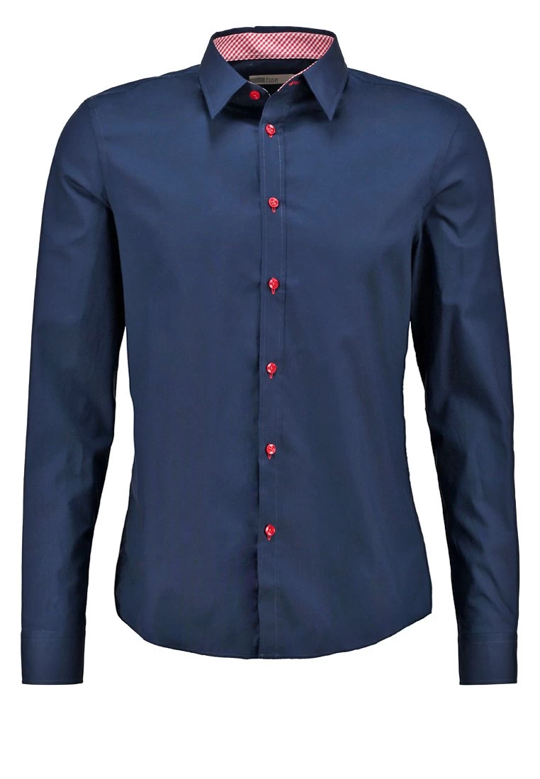 Pier One Shirt - Dark Blue/Red 9 Pier One Shirt - Dark Blue/Red - Image 7