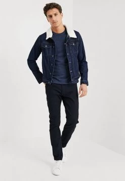 Pier One Basic T-Shirt - Mottled Dark Blue 8 Pier One Basic T-Shirt - Mottled Dark Blue -Pier One a02d254347e443f49e2c4e865f36b1ba