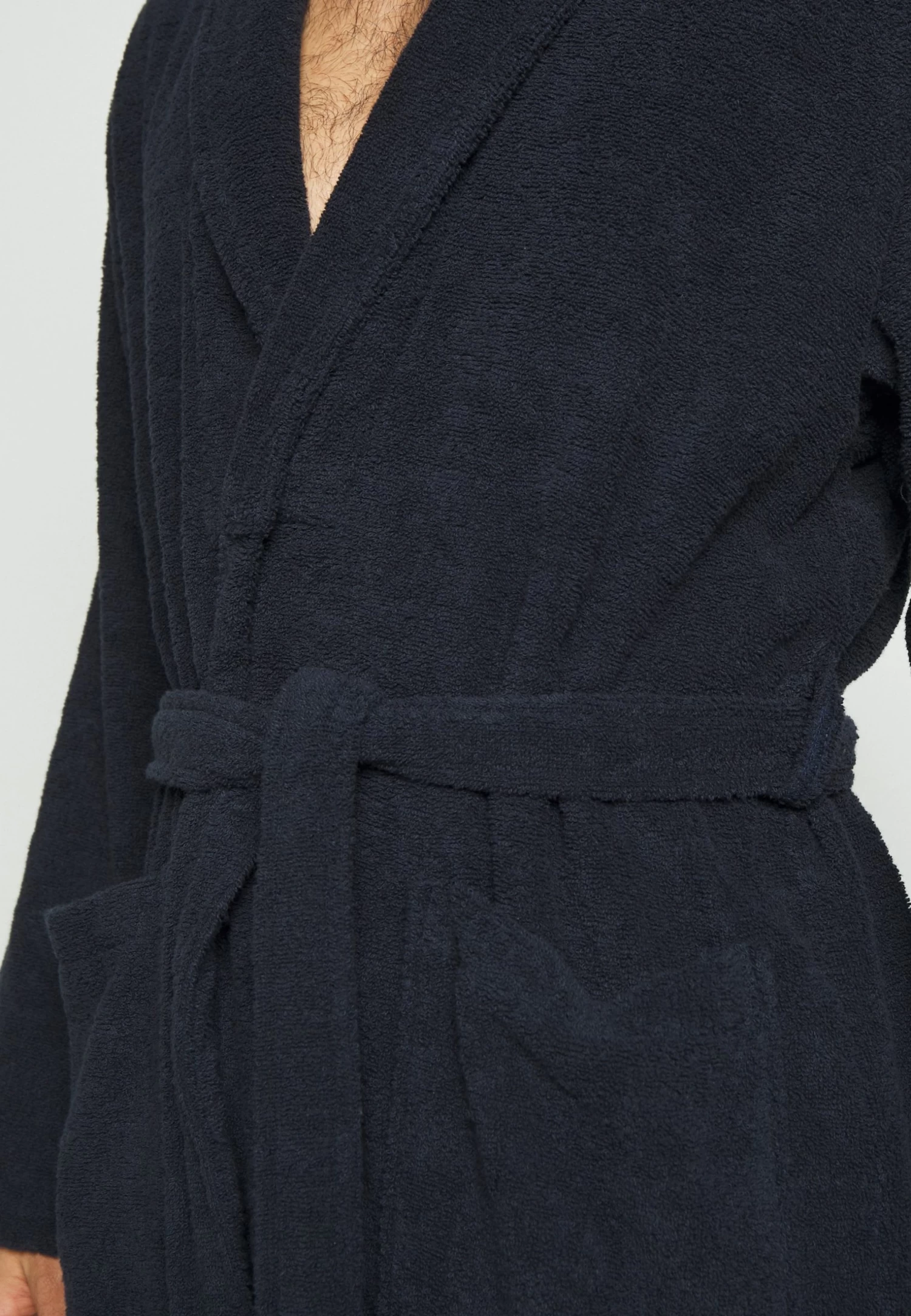 Pier One Dressing Gown - Dark Blue 7 Pier One Dressing Gown - Dark Blue - Image 5