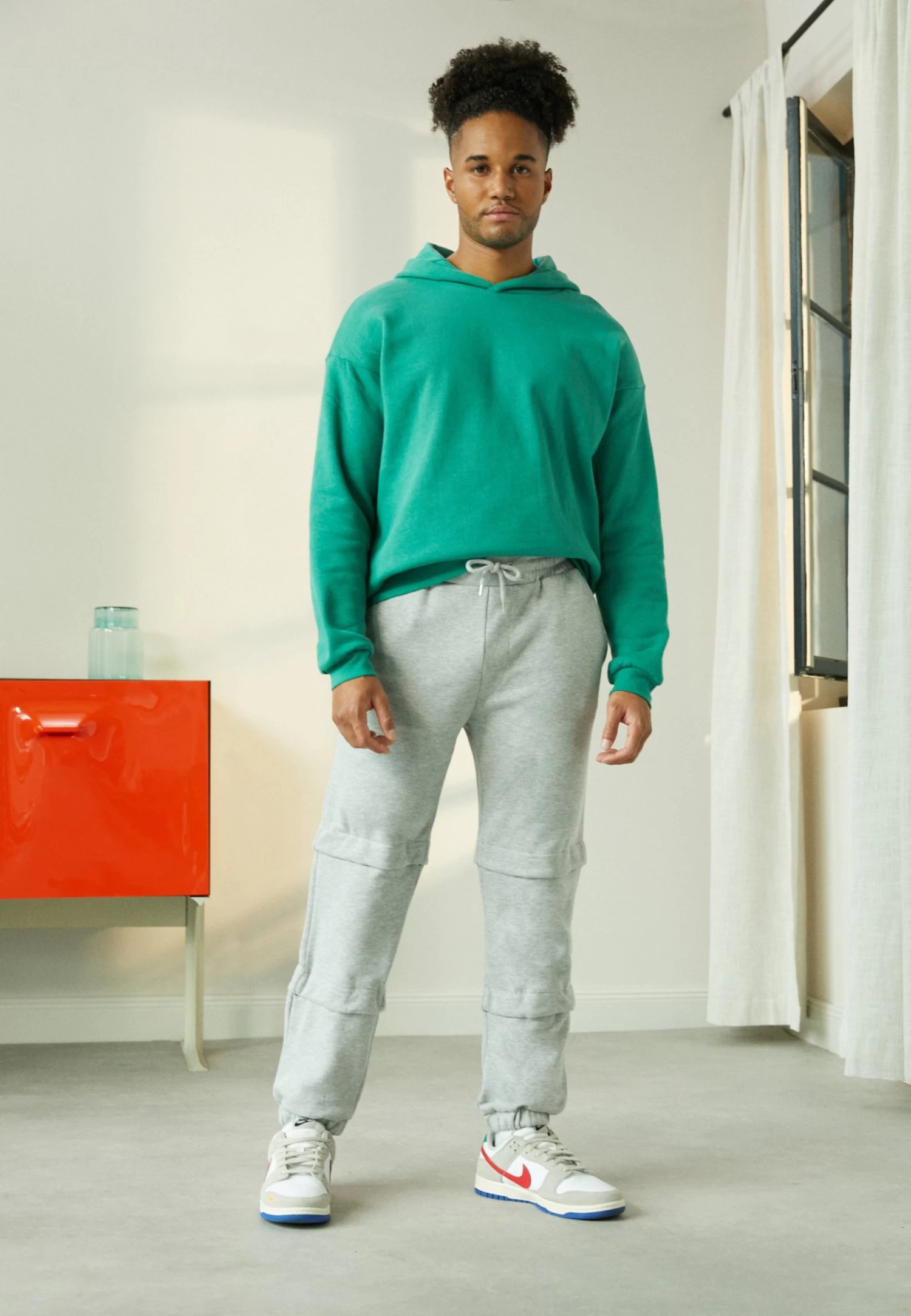 Pier One Tracksuit Bottoms - Mottled Light Grey 4 Pier One Tracksuit Bottoms - Mottled Light Grey - Image 2