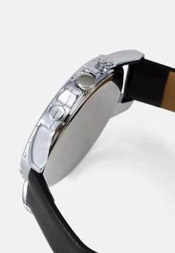 Pier One Watch - Black/Silver-Coloured -Pier One a405f32d91574594bfe0eb57bcbec044