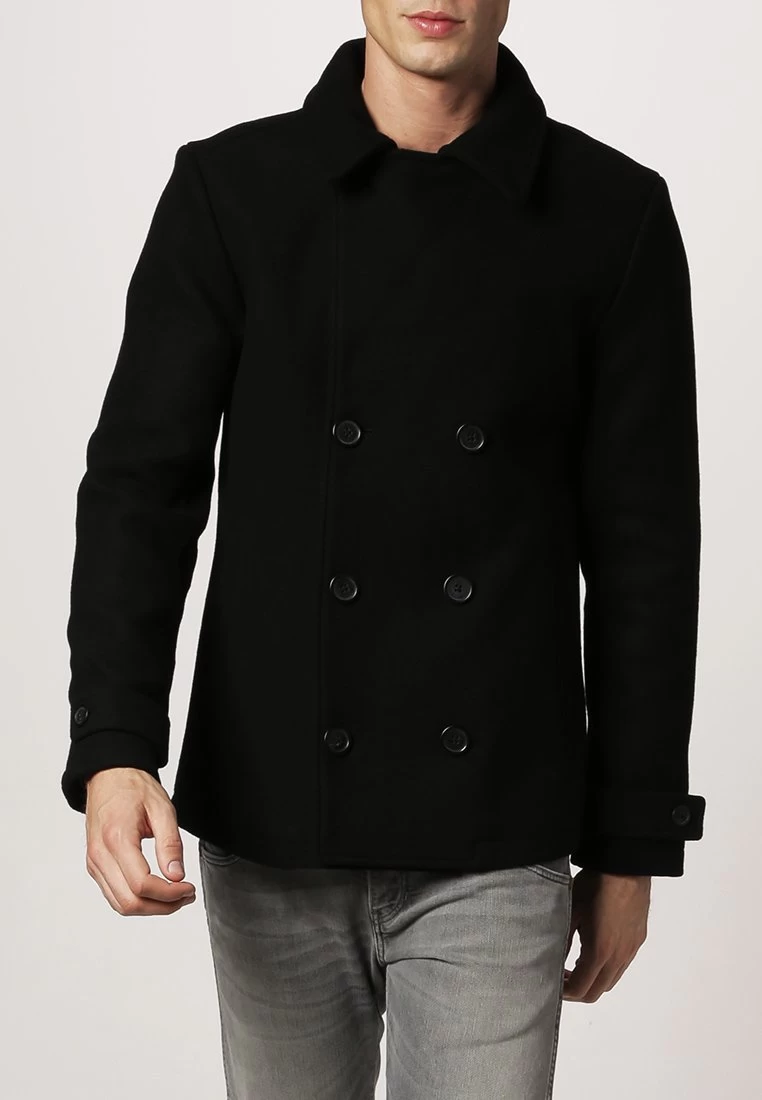 Pier One Short Coat - Black 4 Pier One Short Coat - Black - Image 2