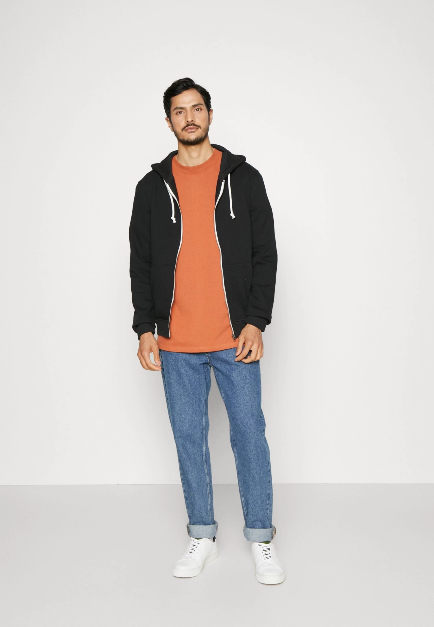 Pier One 2 Pack - Zip-Up Sweatshirt - Black/Mottled Light Grey 3 Pier One 2 Pack - Zip-Up Sweatshirt - Black/Mottled Light Grey