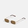 Pier One Unisex - Sunglasses - Gold-Coloured/Brown -Pier One a6638b3148e6469098f3f9cfb21335d6
