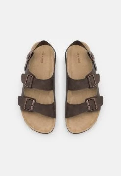 Pier One Unisex - Sandals - Dark Brown 11 Pier One Unisex - Sandals - Dark Brown -Pier One a689817c07e34f47aa63a98de89f094a