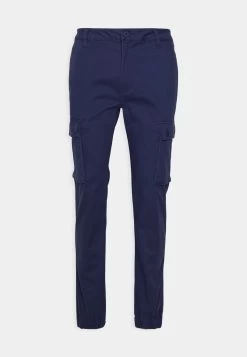 Pier One Cargo Trousers - Dark Blue -Pier One a73a958df532410fbc1a786b8905fbe3