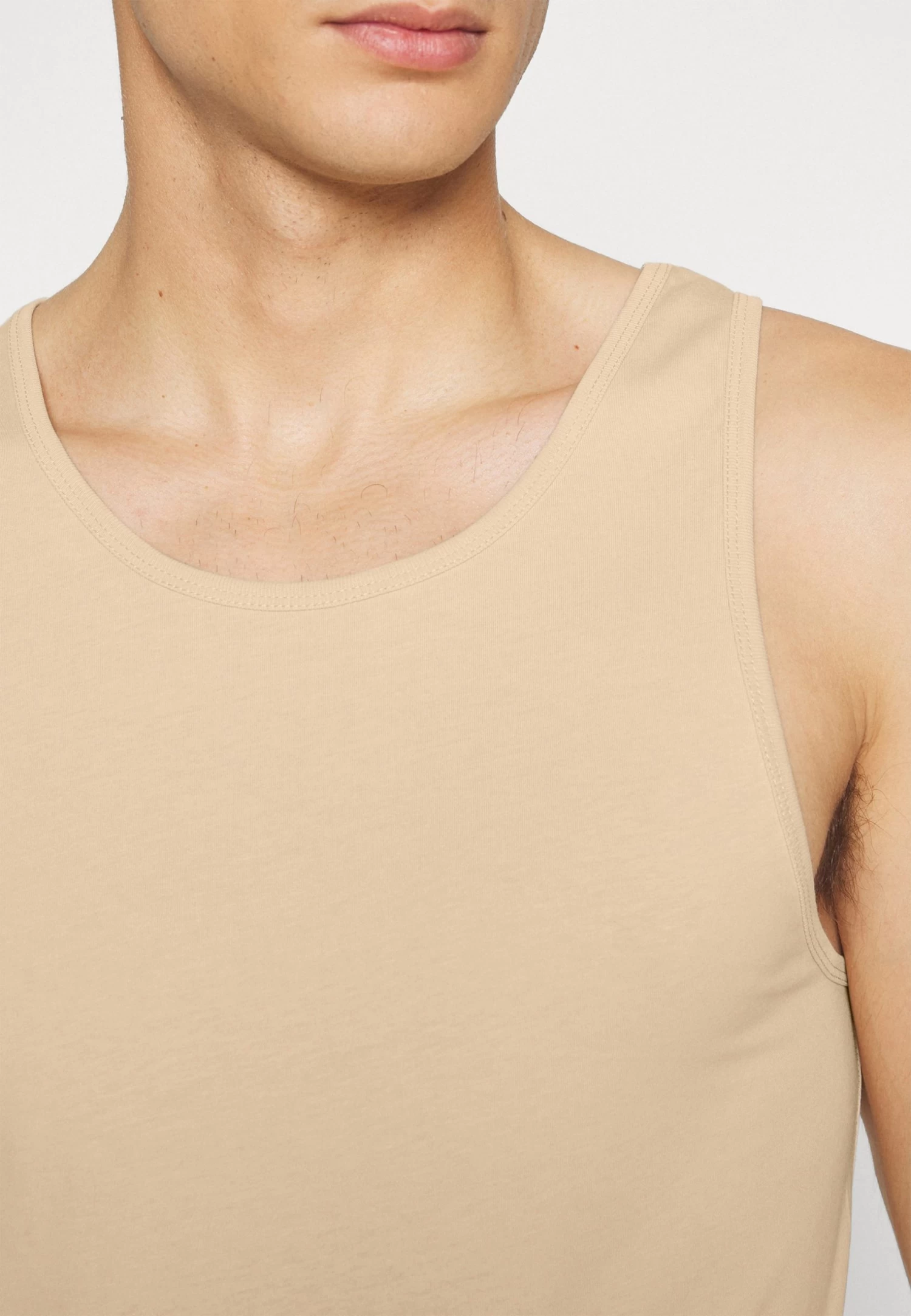 Pier One 3Pck Skin Tone Rib Vest- Undershirt - Beige 7 Pier One 3Pck Skin Tone Rib Vest- Undershirt - Beige - Image 5