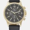Pier One Unisex - Chronograph Watch - Black/Gold-Coloured 1 Pier One Unisex - Chronograph Watch - Black/Gold-Coloured -Pier One acfdb02619d04ae39153a602c03f6f6e