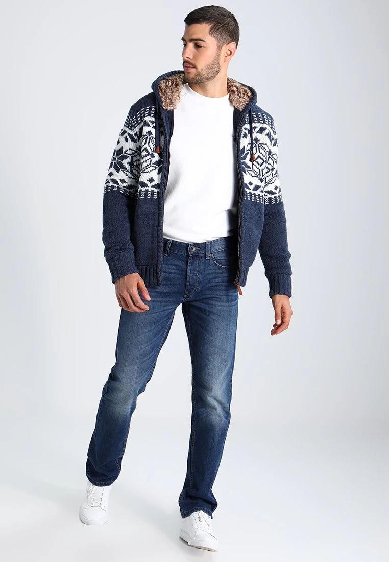 Pier One Cardigan - Blue Melange 4 Pier One Cardigan - Blue Melange - Image 2