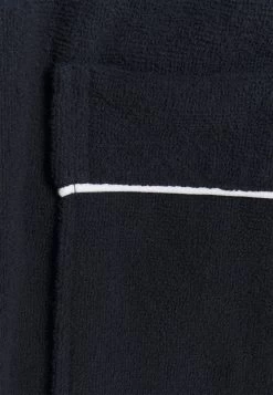 Pier One Dressing Gown - Dark Blue/White -Pier One af5db020933b45ceb4cef8b9825af3a6