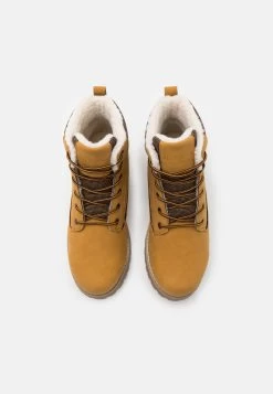 Pier One Lace-Up Ankle Boots - Camel -Pier One b121e8d24d2a4aad975e3cc38697e3a7