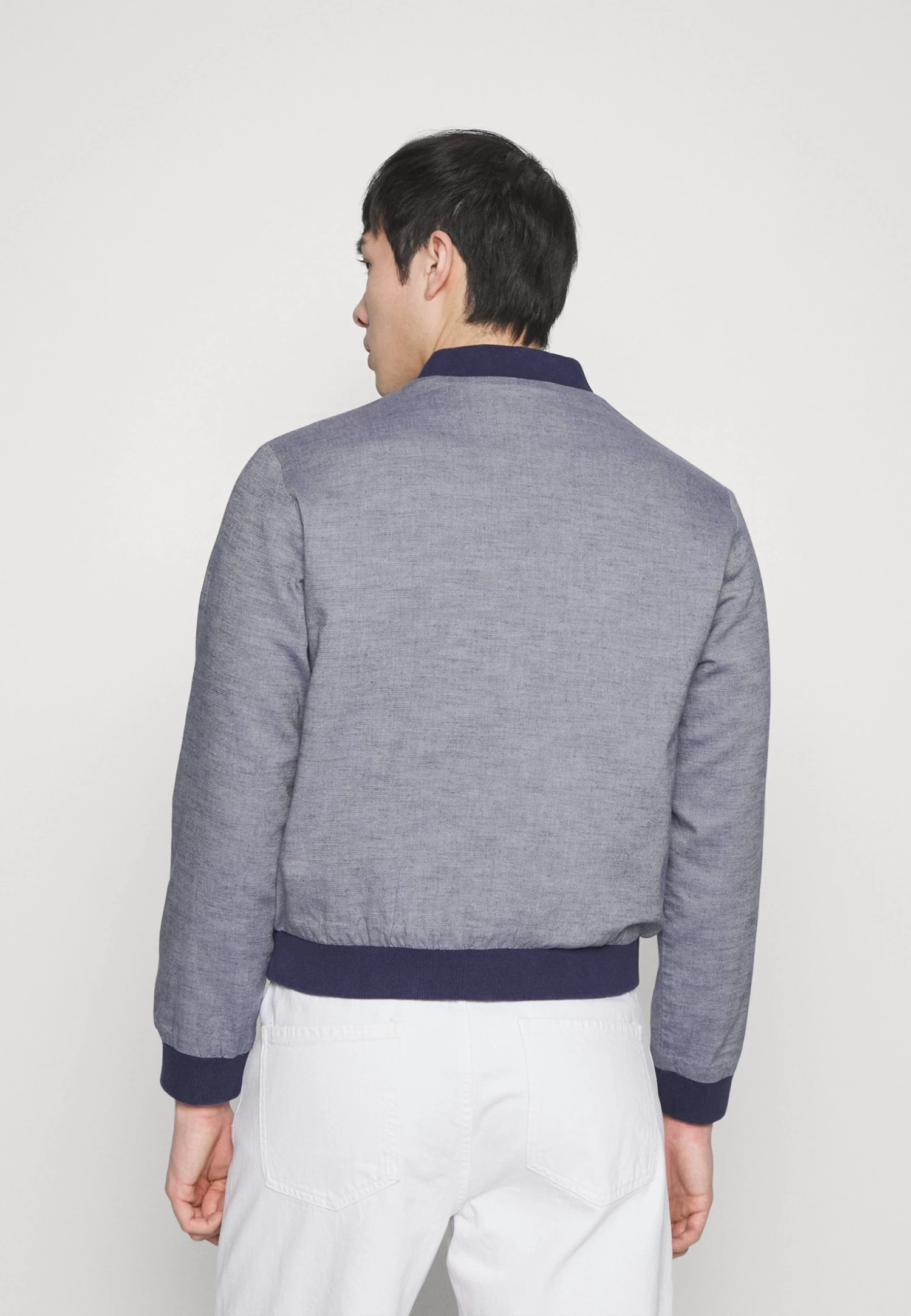 Pier One Bomber Jacket - Dark Blue 5 Pier One Bomber Jacket - Dark Blue - Image 3