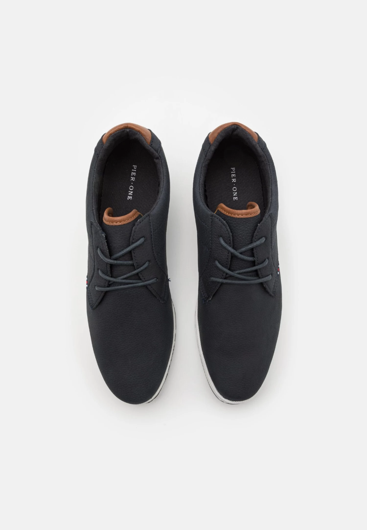 Pier One Casual Lace-Ups - Dark Blue/White 6 Pier One Casual Lace-Ups - Dark Blue/White - Image 4