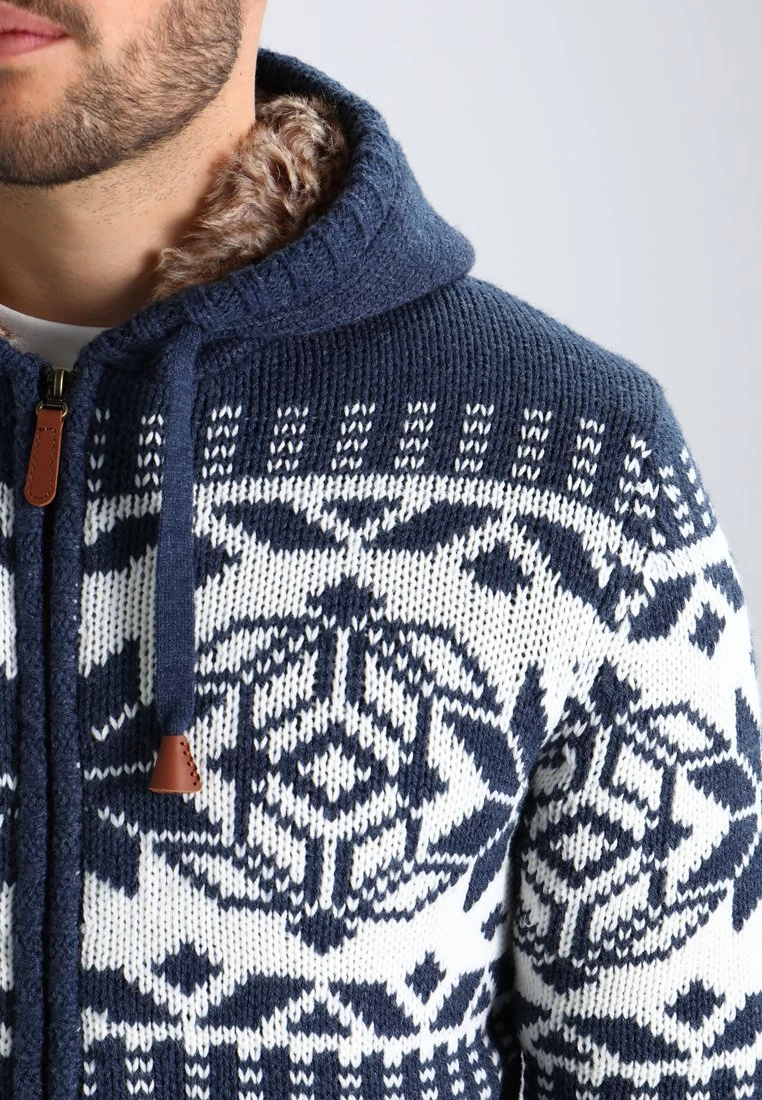 Pier One Cardigan - Blue Melange 6 Pier One Cardigan - Blue Melange - Image 4