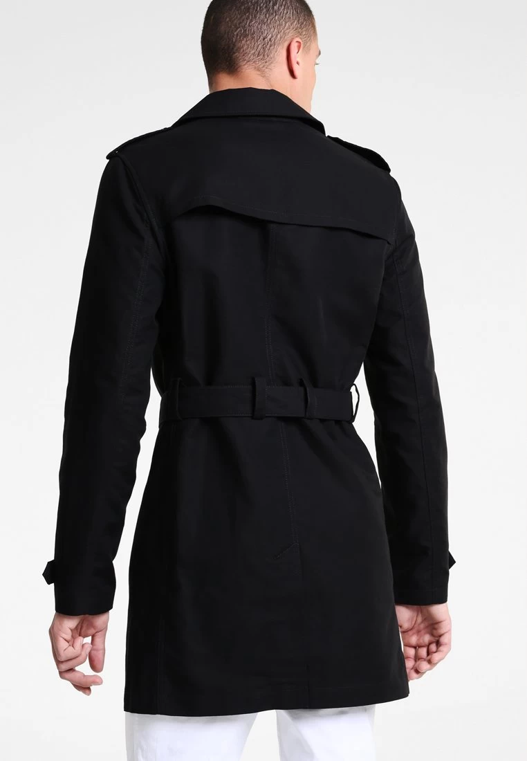 Pier One Trenchcoat - Black 5 Pier One Trenchcoat - Black - Image 3