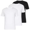 Pier One 3 Pack - Basic T-Shirt -Black/ White -Pier One b69b0ec69daa4c8da2ee7d52186771e5