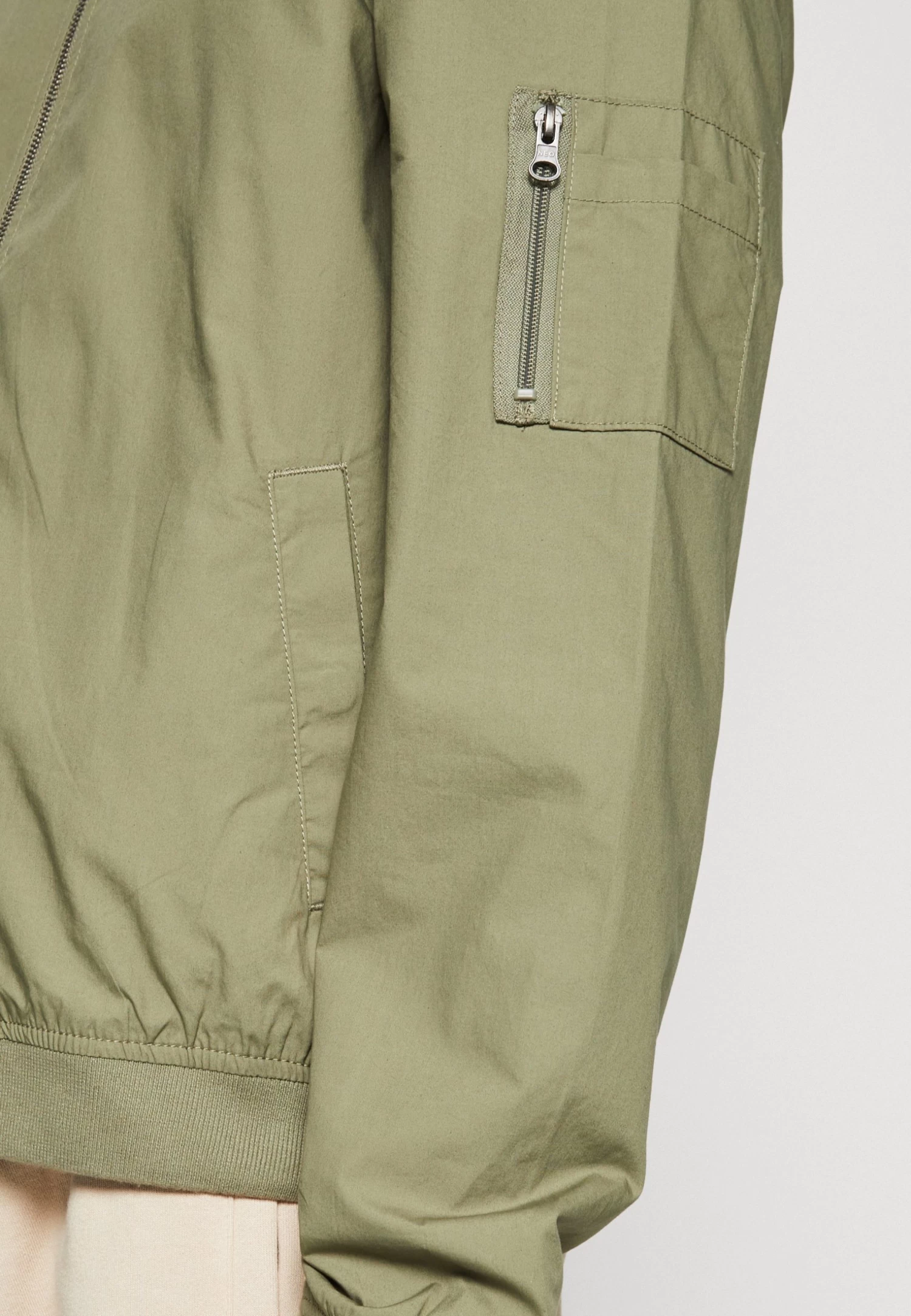 Pier One Bomber Jacket - Olive 8 Pier One Bomber Jacket - Olive - Image 6