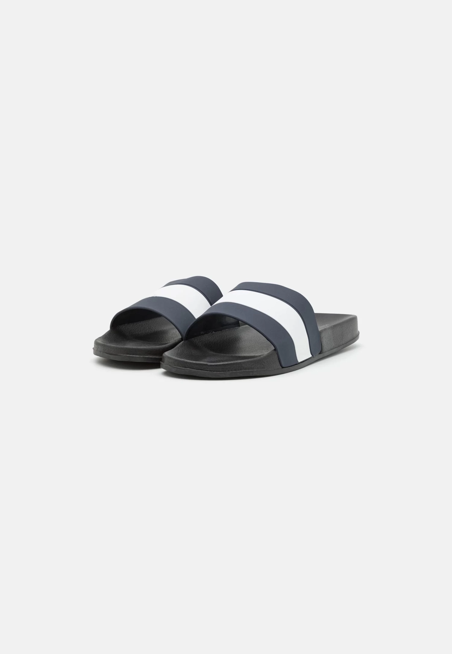 Pier One Mules - Dark Blue/White 4 Pier One Mules - Dark Blue/White - Image 2
