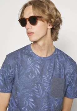 Pier One Print T-Shirt - Dark Blue 11 Pier One Print T-Shirt - Dark Blue -Pier One b8c400d56aa84792ae8faec63c70eff0