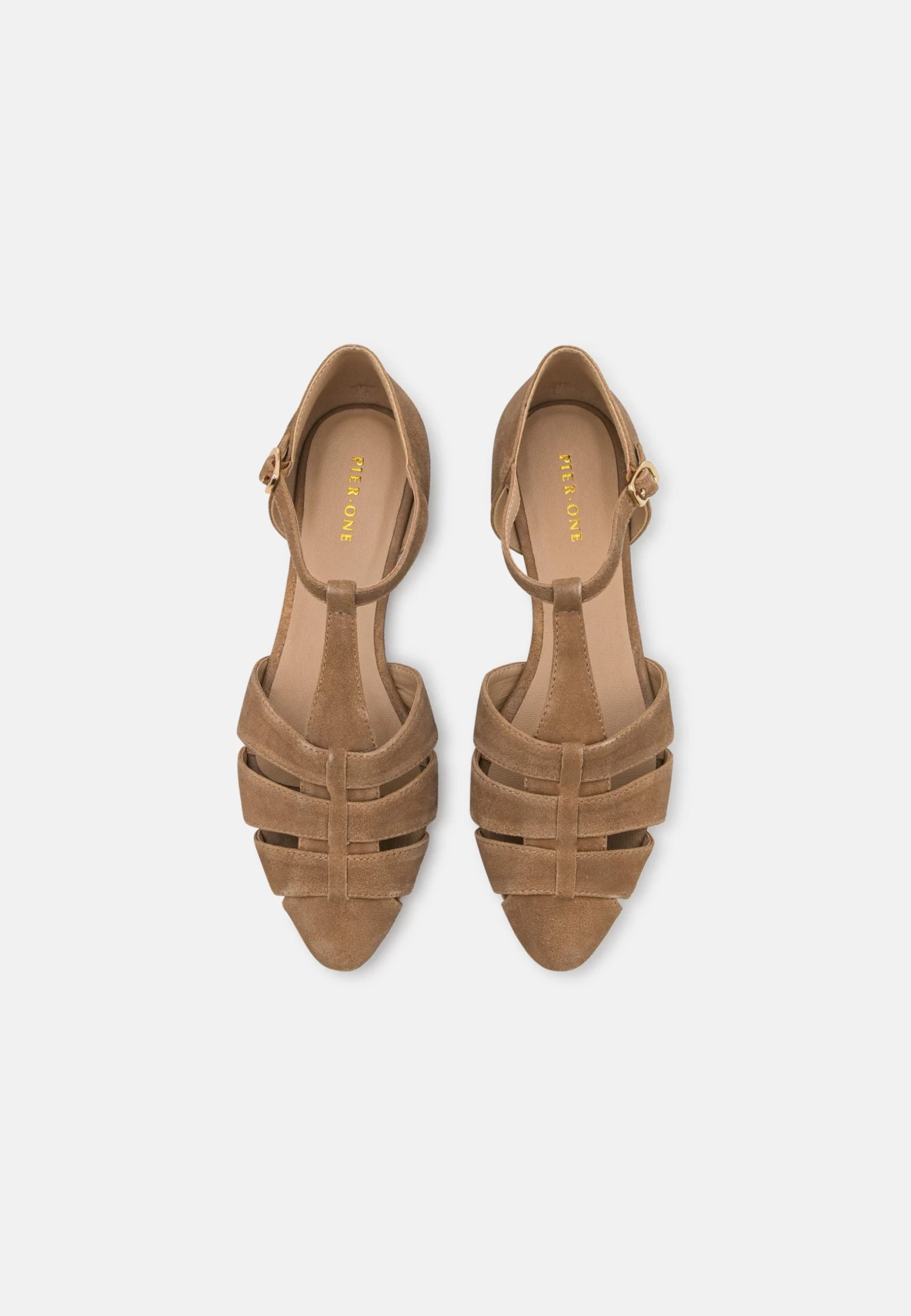 Pier One Leather - Ankle Strap Ballet Pumps 8 Pier One Leather - Ankle Strap Ballet Pumps - Image 6