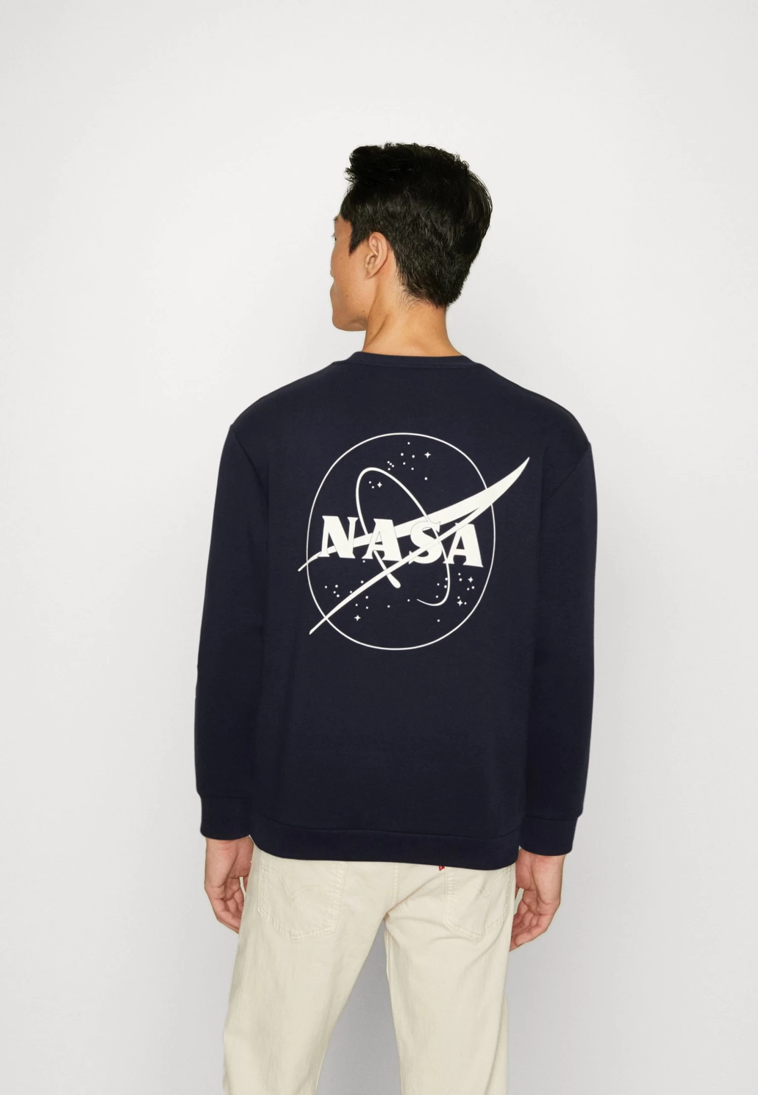 Pier One Nasa - Sweatshirt - Dark Blue 3 Pier One Nasa - Sweatshirt - Dark Blue
