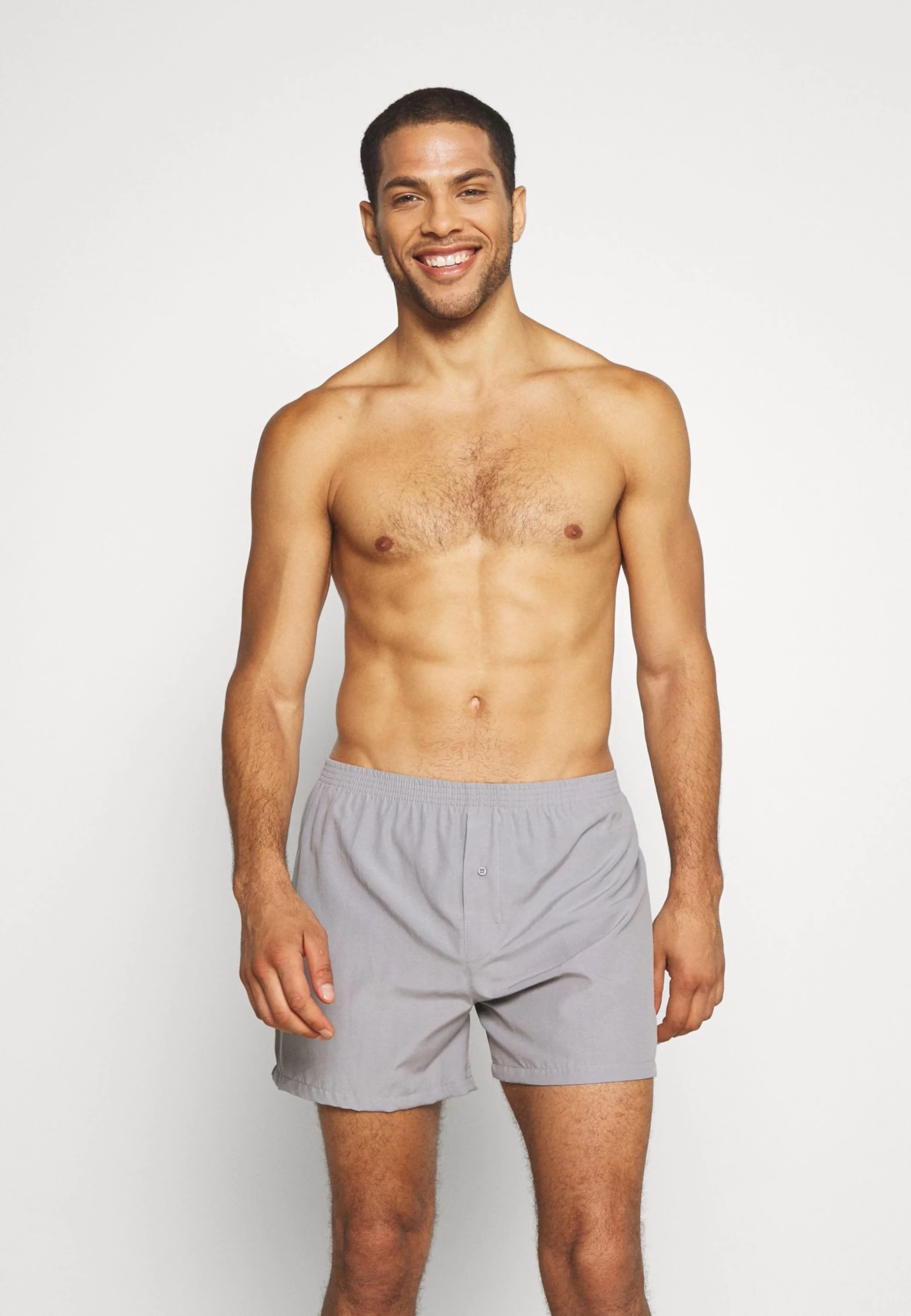 Pier One 5 Pack - Boxer Shorts - Grey 5 Pier One 5 Pack - Boxer Shorts - Grey - Image 3