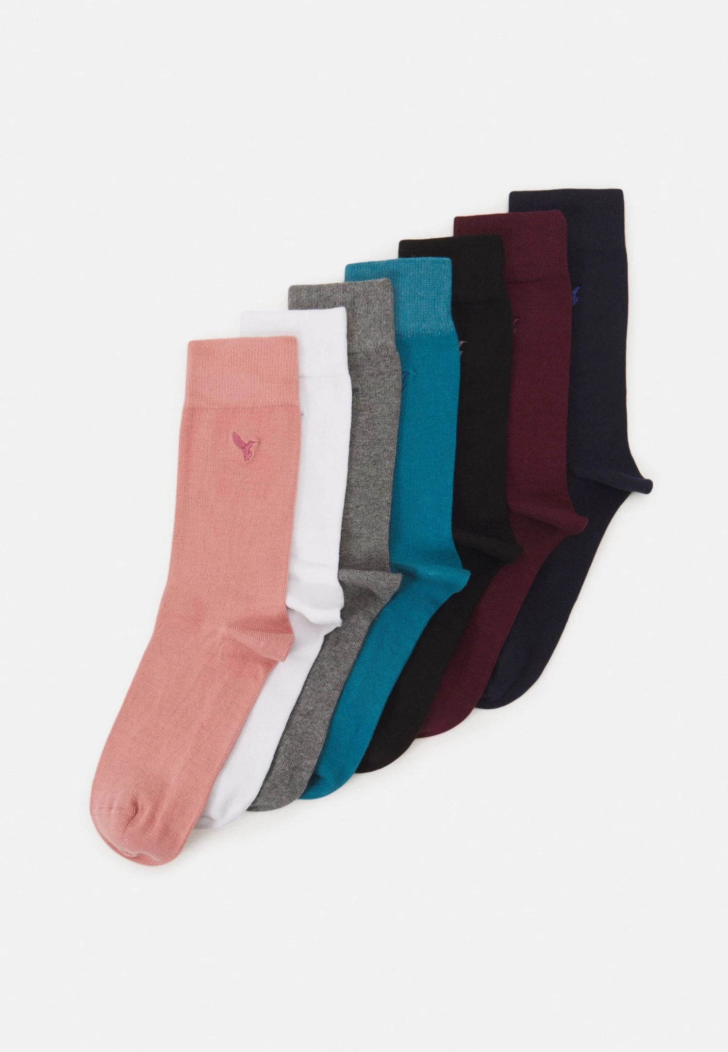 Pier One 7 Pack - Socks - Pink/White/Grey 3 Pier One 7 Pack - Socks - Pink/White/Grey