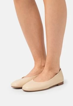 Pier One Leather- Ballet Pumps - Beige