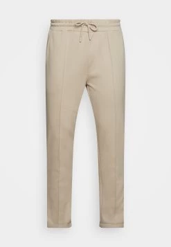 Pier One Smart Piquee Jogger - Tracksuit Bottoms - Tan