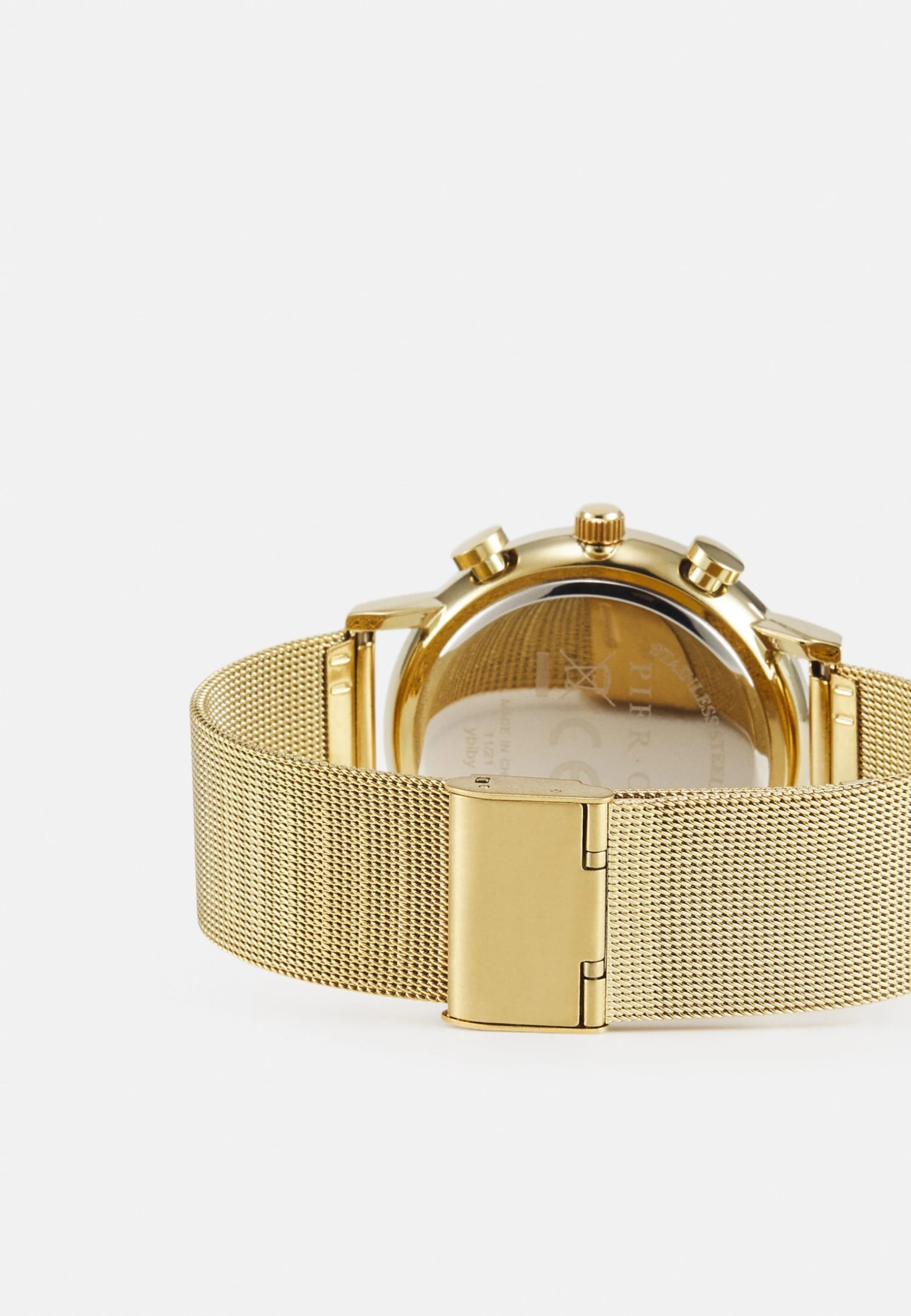 Pier One Unisex - Watch - Gold-Coloured 4 Pier One Unisex - Watch - Gold-Coloured - Image 2