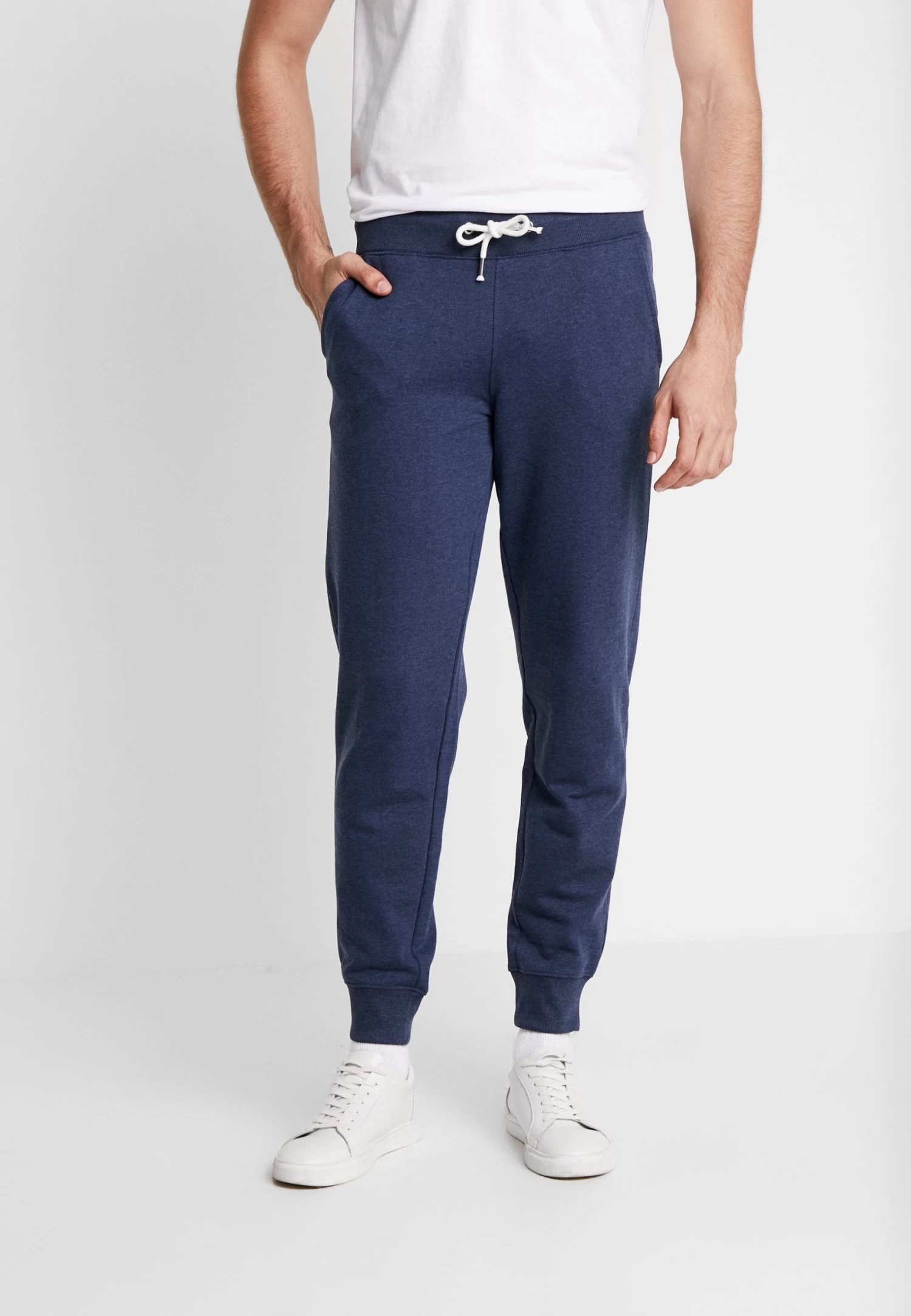 Pier One Tracksuit Bottoms - Mottled Dark Blue 3 Pier One Tracksuit Bottoms - Mottled Dark Blue