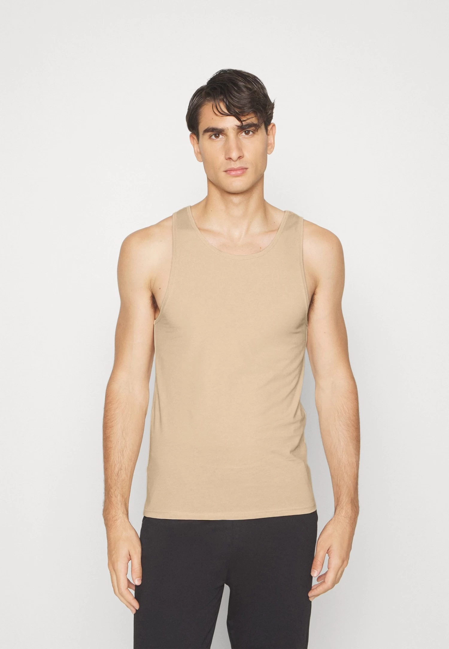 Pier One 3Pck Skin Tone Rib Vest- Undershirt - Beige 4 Pier One 3Pck Skin Tone Rib Vest- Undershirt - Beige - Image 2