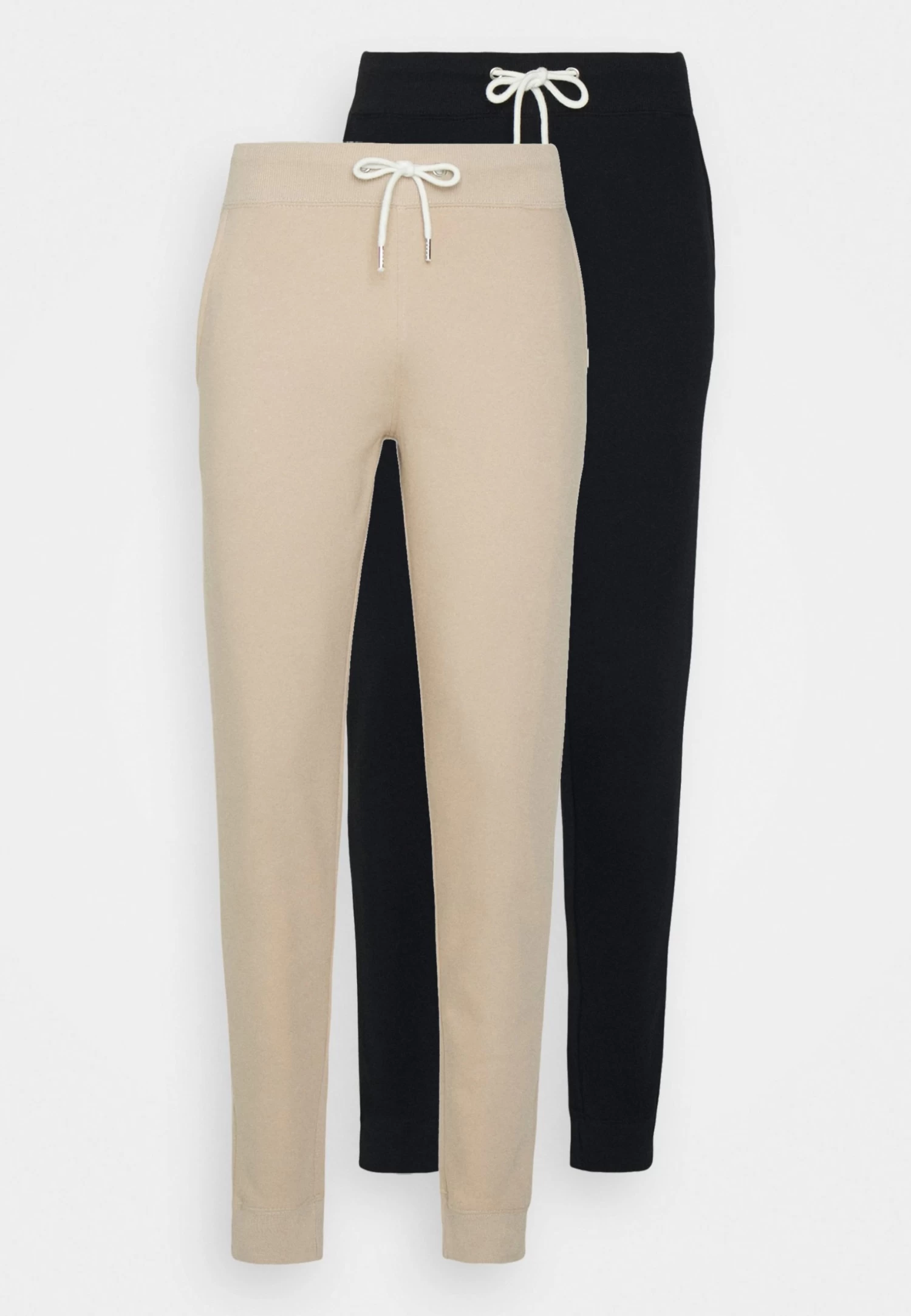 Pier One 2 Pack - Tracksuit Bottoms - Tan/Black 3 Pier One 2 Pack - Tracksuit Bottoms - Tan/Black