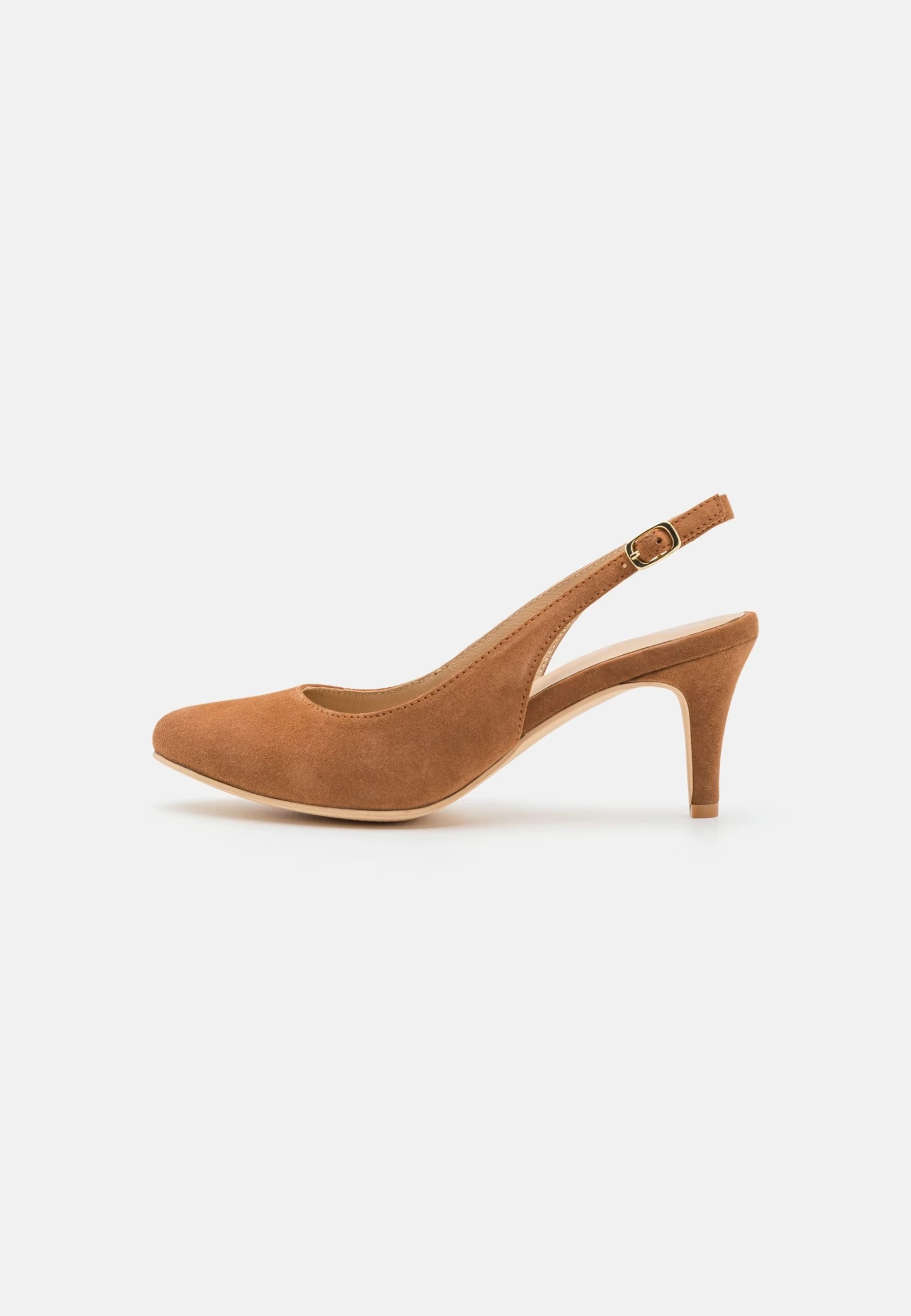 Pier One Leather- Classic Heels - Cognac 4 Pier One Leather- Classic Heels - Cognac - Image 2