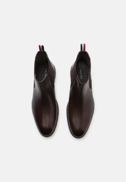 Pier One Leather - Classic Ankle Boots - Dark Brown 11 Pier One Leather - Classic Ankle Boots - Dark Brown -Pier One c81e85a5dc174970ac503dce8a440e48