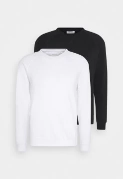 Pier One 2 Pack - Sweatshirt - White/Black 12 Pier One 2 Pack - Sweatshirt - White/Black -Pier One c8d8ecb087614e1d86ddf5a1041c7c53
