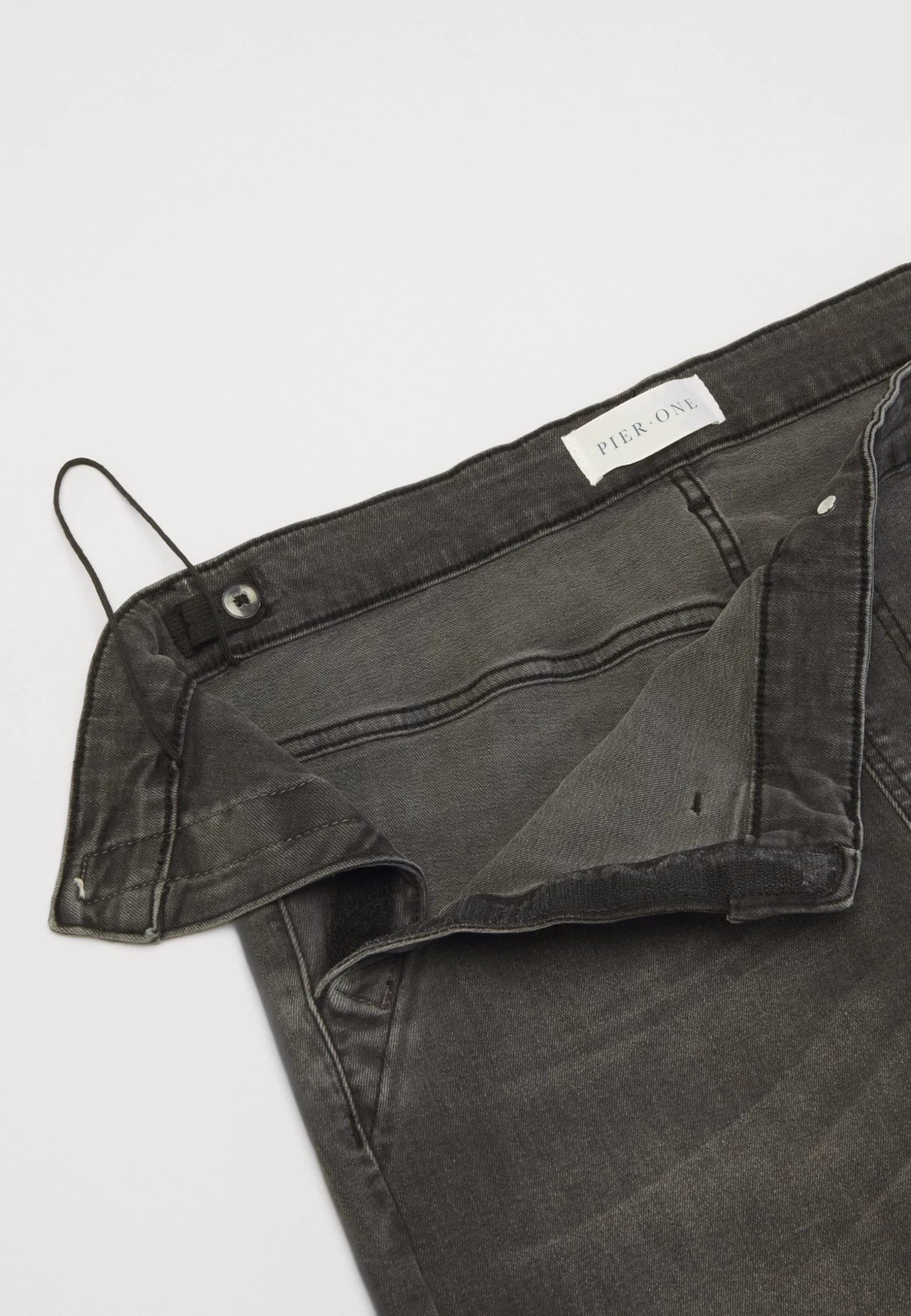 Pier One Straight Leg Jeans - Grey Denim 11 Pier One Straight Leg Jeans - Grey Denim - Image 9