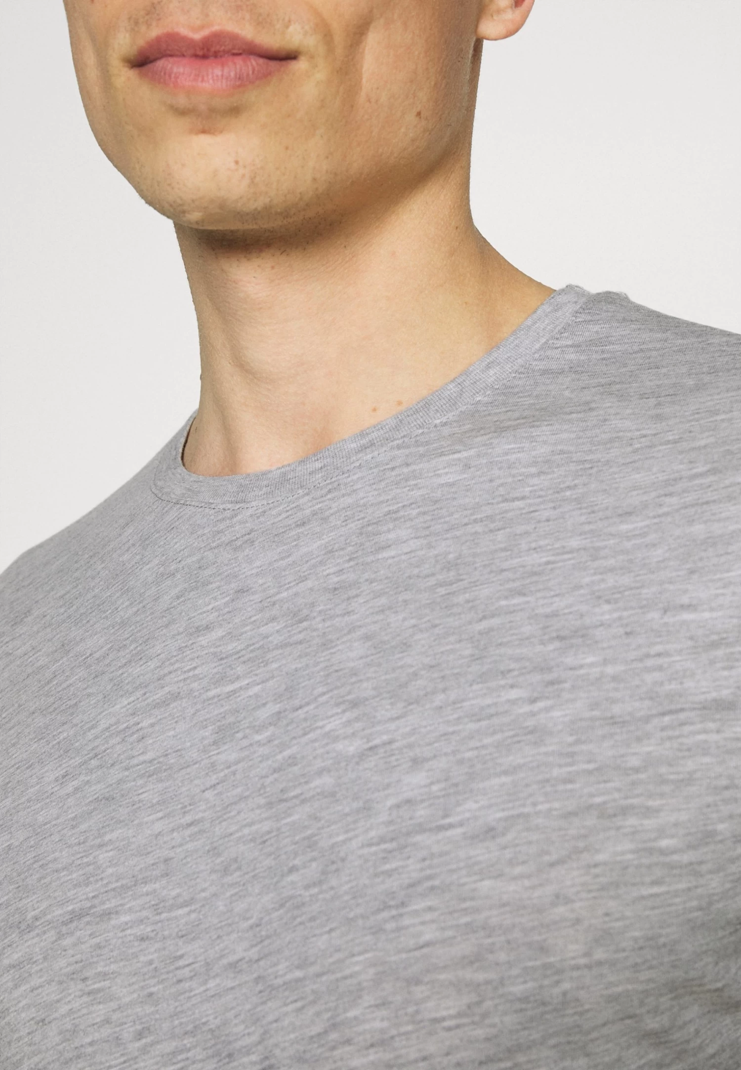 Pier One 2 Pack - Long Sleeved Top - Dark Blue/Mottled Grey 7 Pier One 2 Pack - Long Sleeved Top - Dark Blue/Mottled Grey - Image 5