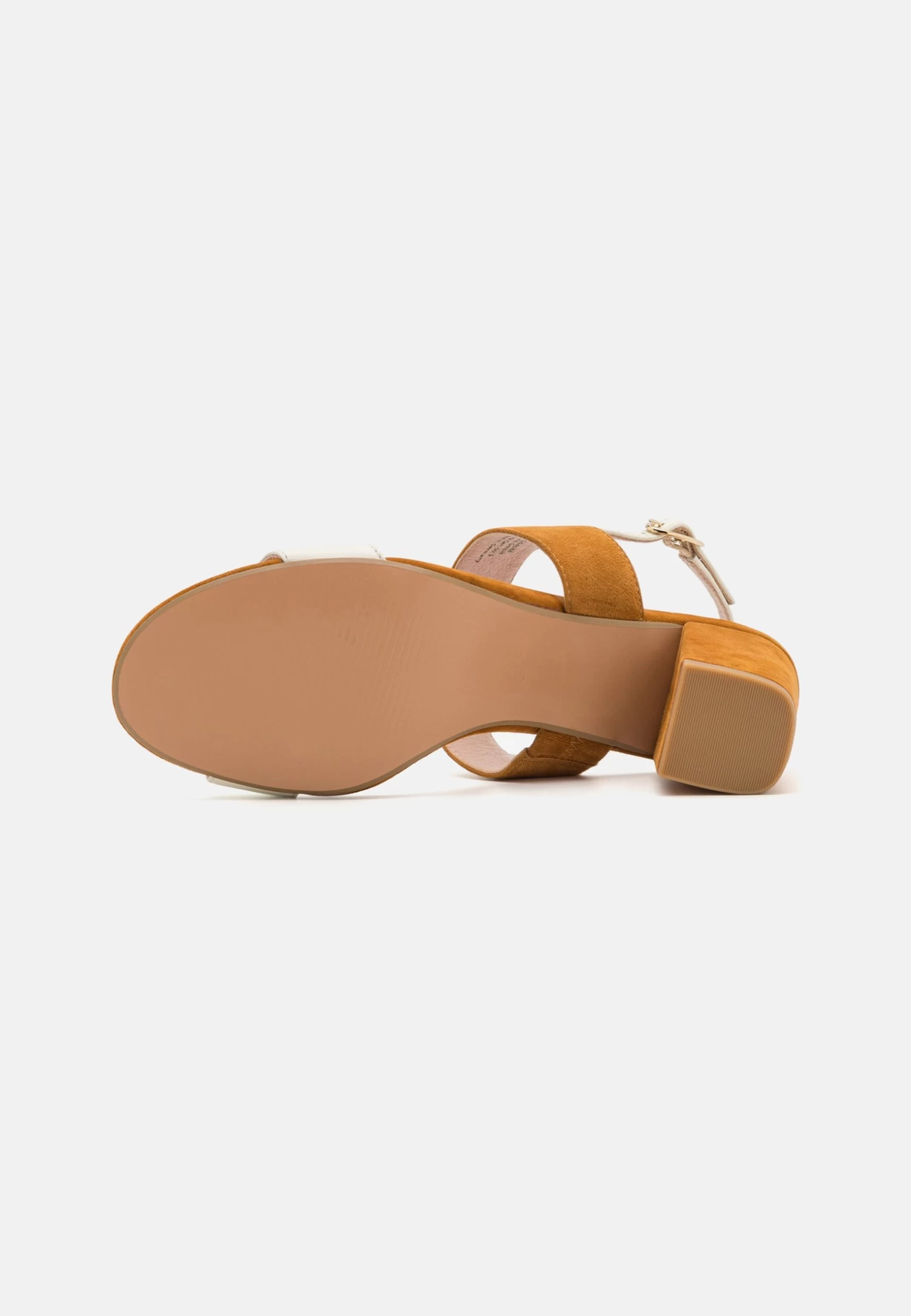 Pier One Leather- Sandals - White/Cognac 7 Pier One Leather- Sandals - White/Cognac - Image 5