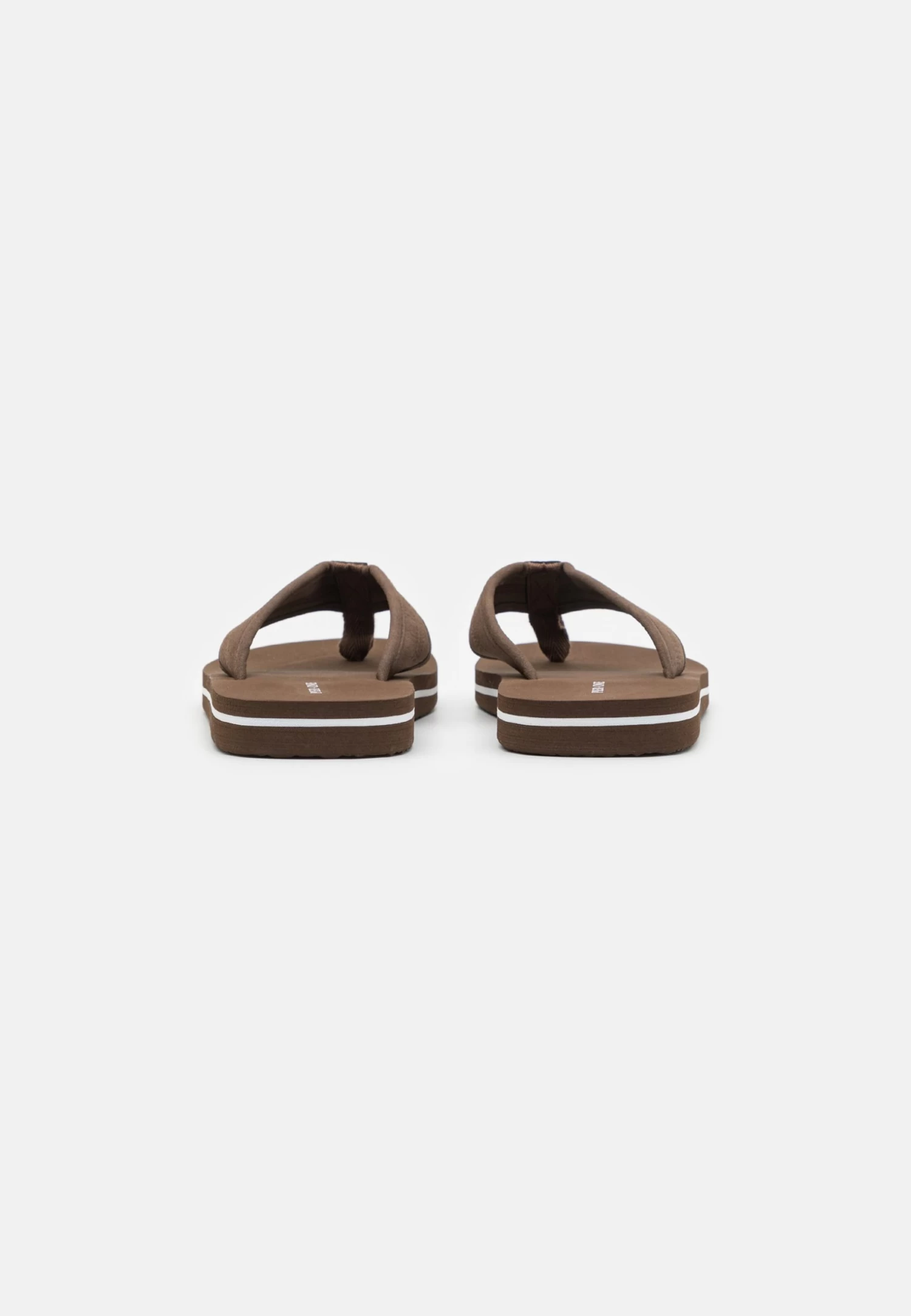 Pier One T-Bar Sandals - Brown 5 Pier One T-Bar Sandals - Brown - Image 3