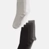 Pier One 7 Pack - Socks - Black/Grey