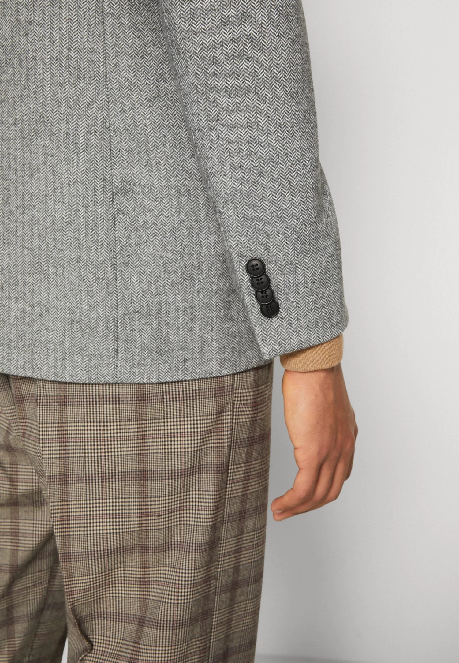 Pier One Blazer Jacket - Grey 8 Pier One Blazer Jacket - Grey - Image 6