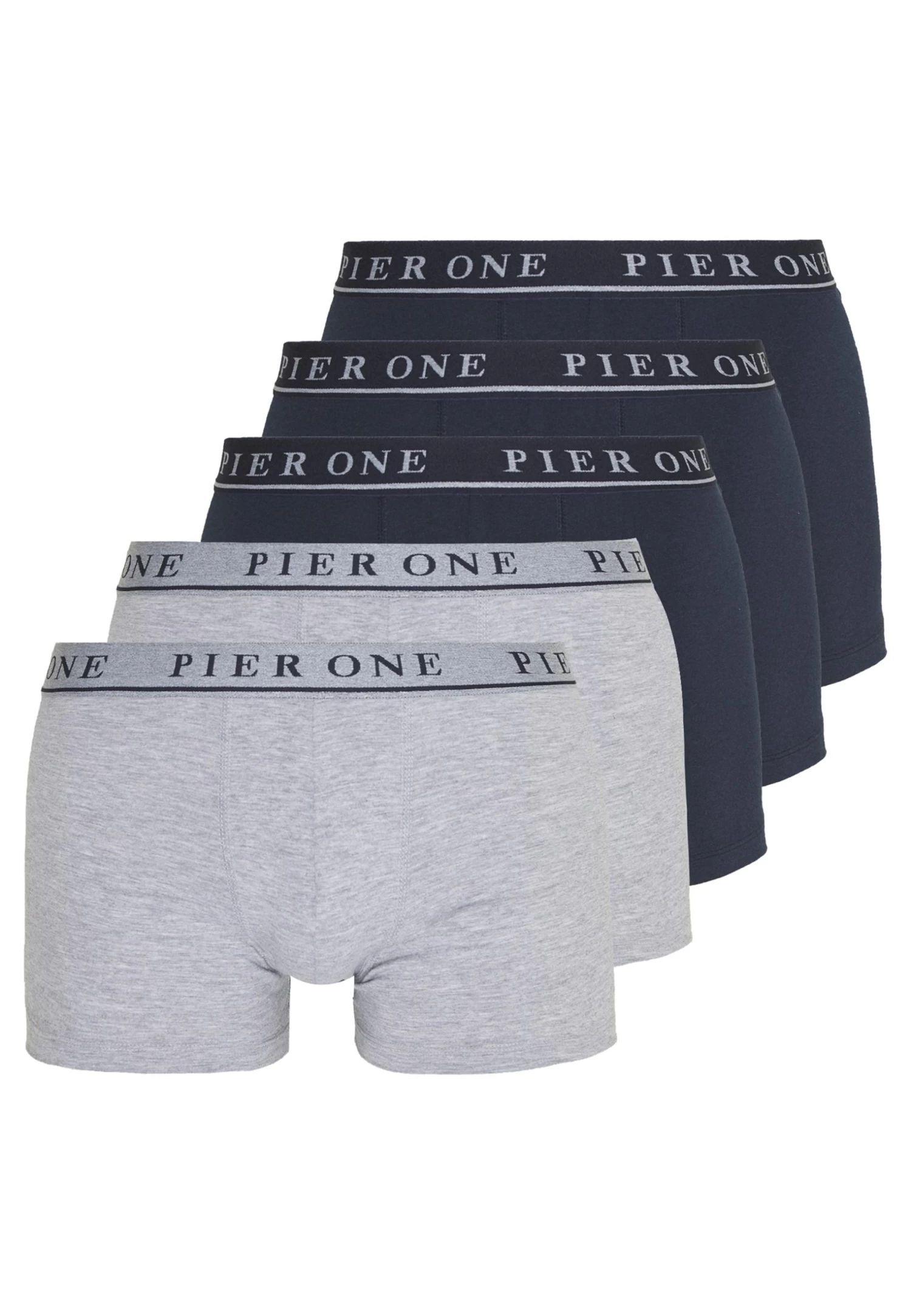 Pier One 5 Pack - Pants - Dark Blue/Mottled Grey 6 Pier One 5 Pack - Pants - Dark Blue/Mottled Grey - Image 4