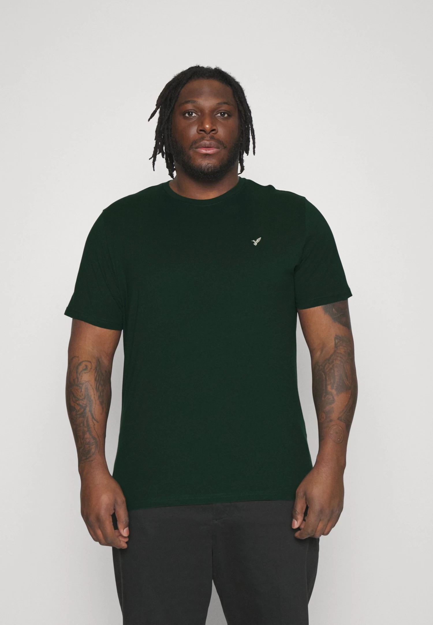 Pier One 5 Pack - Basic T-Shirt - Dark Green/Beige/Light Blue 4 Pier One 5 Pack - Basic T-Shirt - Dark Green/Beige/Light Blue - Image 2