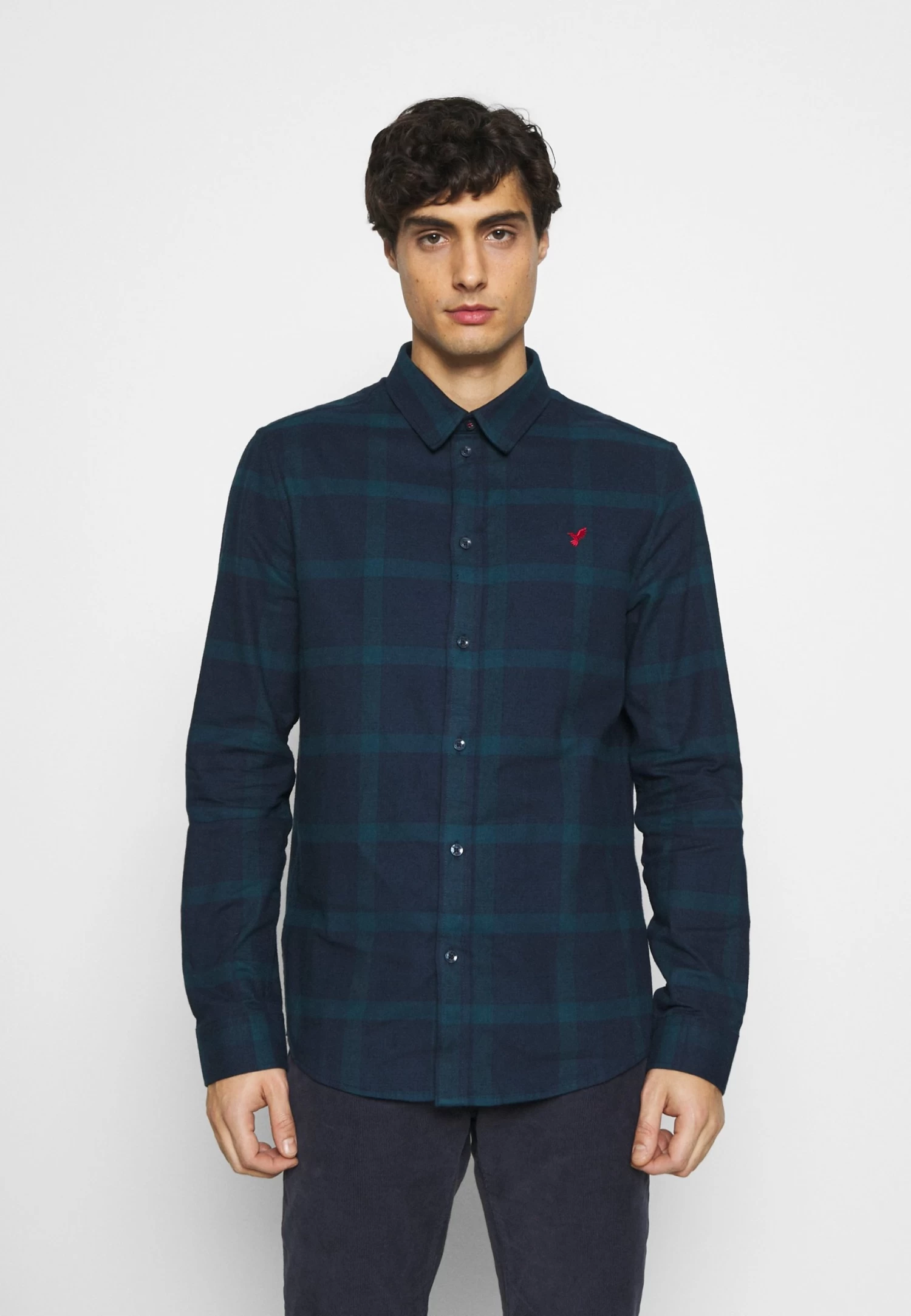 Pier One Shirt - Dark Blue/Teal 5 Pier One Shirt - Dark Blue/Teal - Image 3