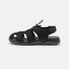 Pier One Leather - Walking Sandals - Black -Pier One d8ea1f69a05246c6b6efa7fde8b22d3e