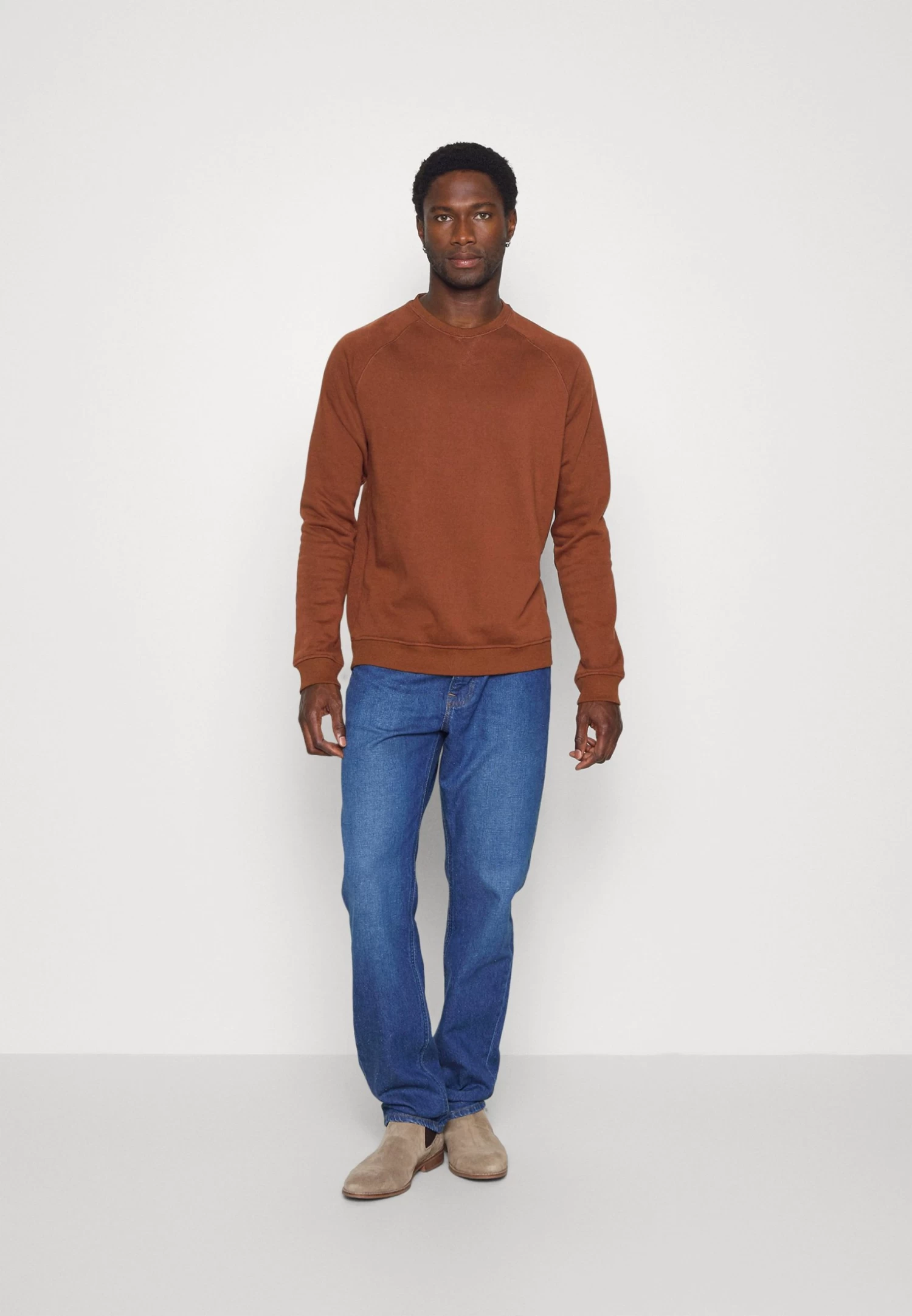 Pier One 2 Pack - Sweatshirt - Light Brown/Black 3 Pier One 2 Pack - Sweatshirt - Light Brown/Black