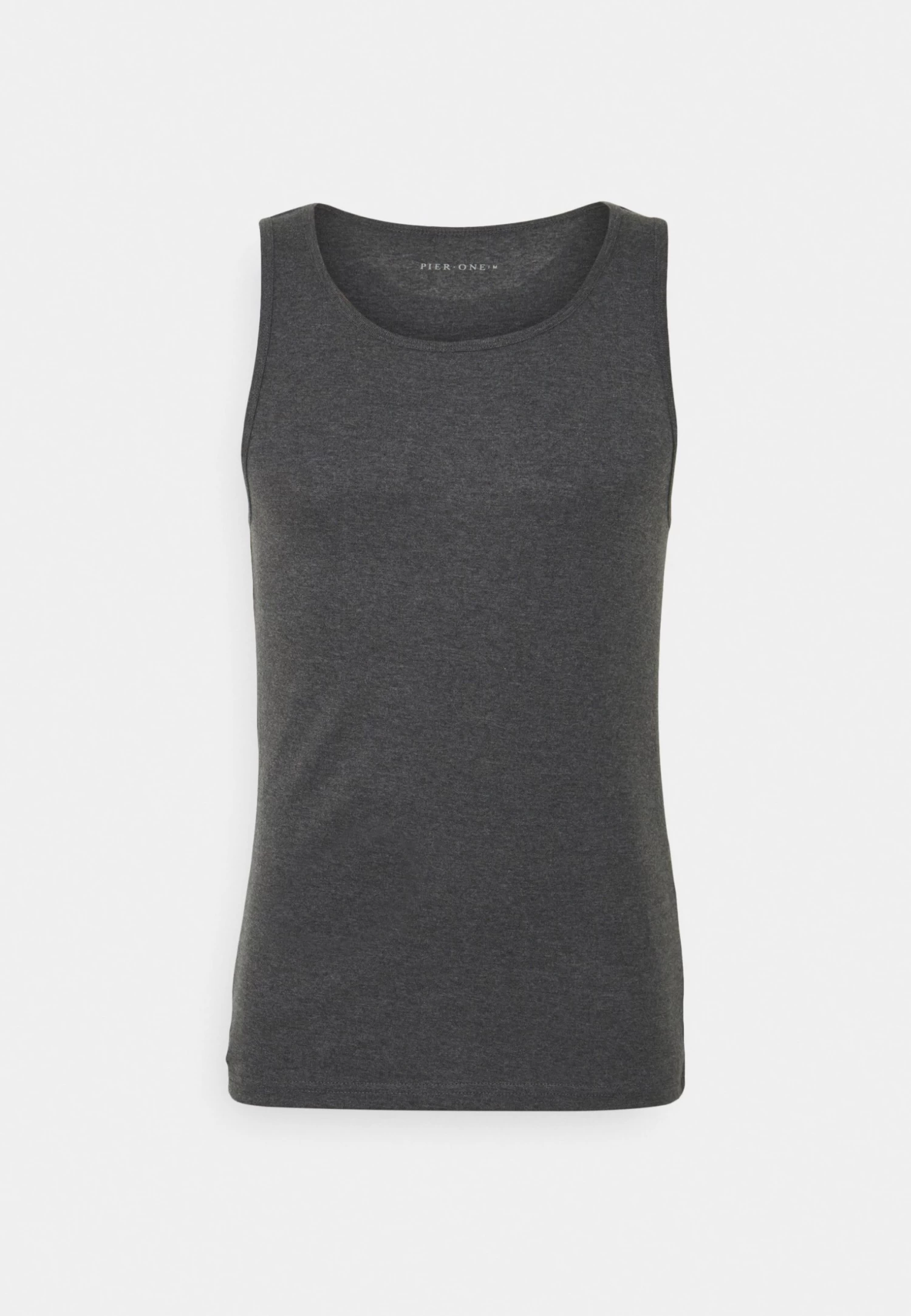 Pier One 3 Pack - Undershirt - Black/Khaki/Mottled Dark Grey 4 Pier One 3 Pack - Undershirt - Black/Khaki/Mottled Dark Grey - Image 2