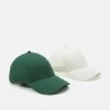 Pier One Unisex 2 Pack - Cap - Green/Off White -Pier One dc65a133b29b44b0b489ea3a78f3a08f