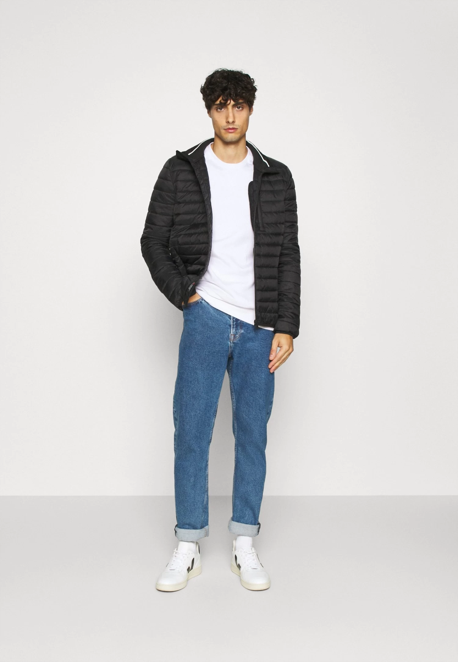 Pier One 2 Pack - Sweatshirt - White/Black 3 Pier One 2 Pack - Sweatshirt - White/Black